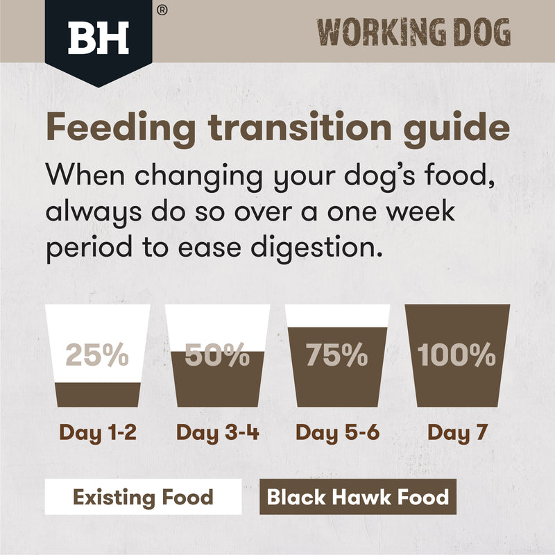 Black Hawk Working Dog Adult Lamb & Beef Dog Food