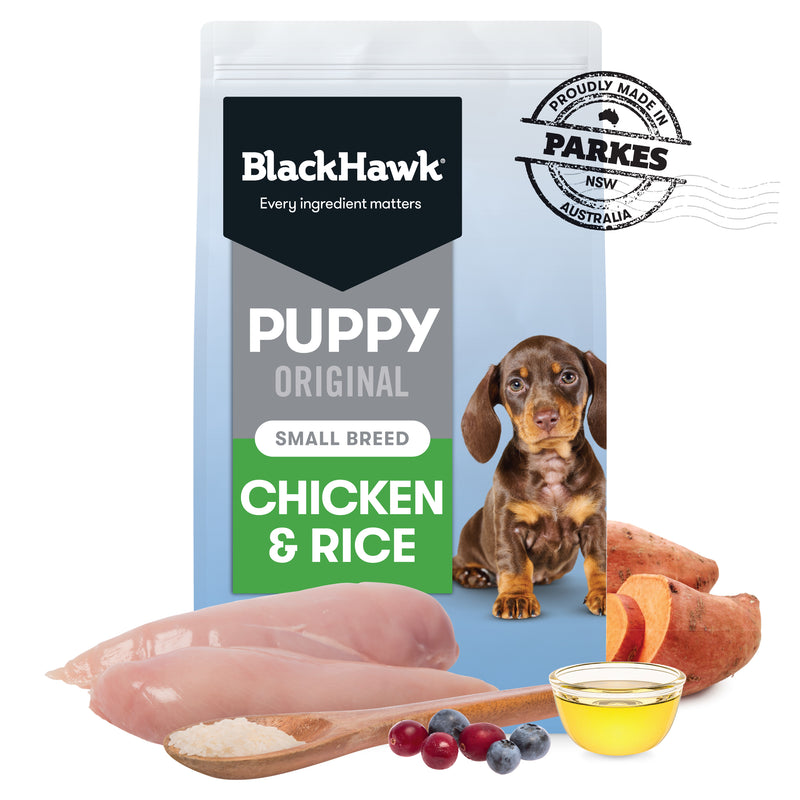 Black Hawk Chicken & Rice Small Breed Puppy Food