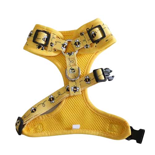 Soapy Moose Busy Bee Adjustable Dog Harness
