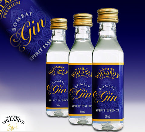 Samuel Willard's Premium Bombay Gin Spirit Essence 50ml