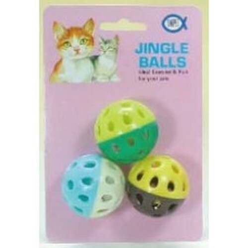 Elite Jingle Ball Cat Toy 3pk
