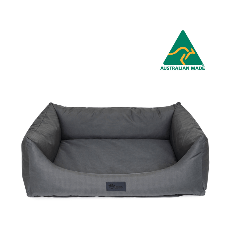 Superior High Side Hideout Jungle Grey Ortho Dog Bed