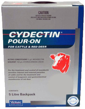 Virbac Cydectin Pour-On for Cattle and Red Deer