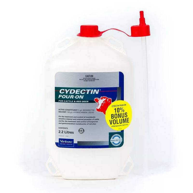 Virbac Cydectin Pour-On for Cattle and Red Deer