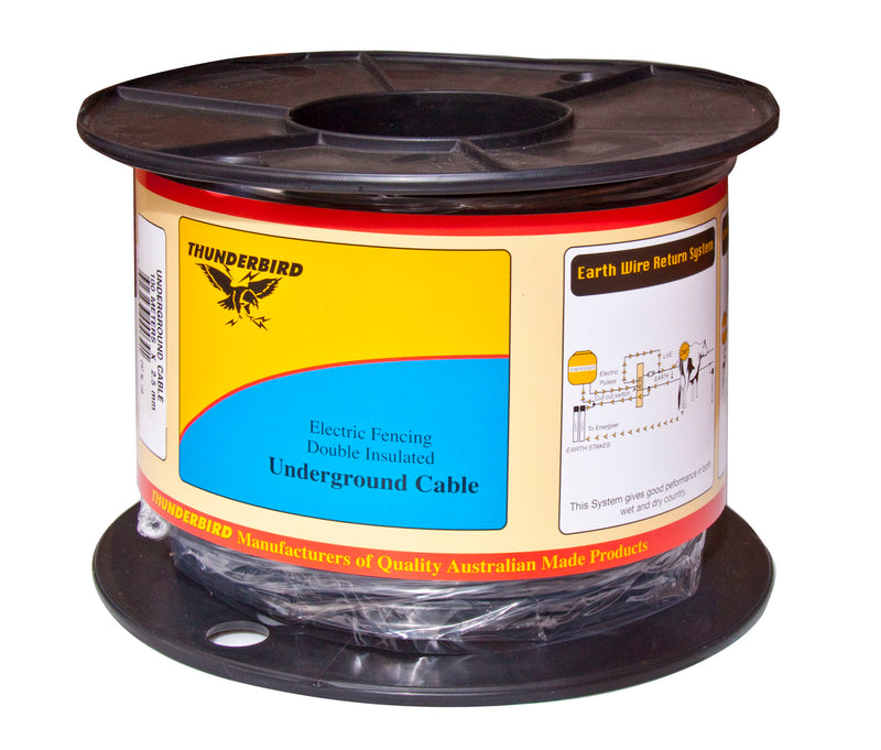 Thunderbird Underground Cable 2.5mm - Raymonds Warehouse