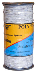 Thunderbird Poly Wire White - Raymonds Warehouse