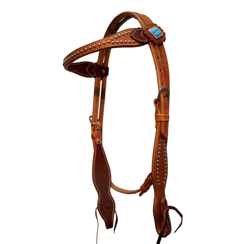 Fort Worth Turquoise Jewel Headstall