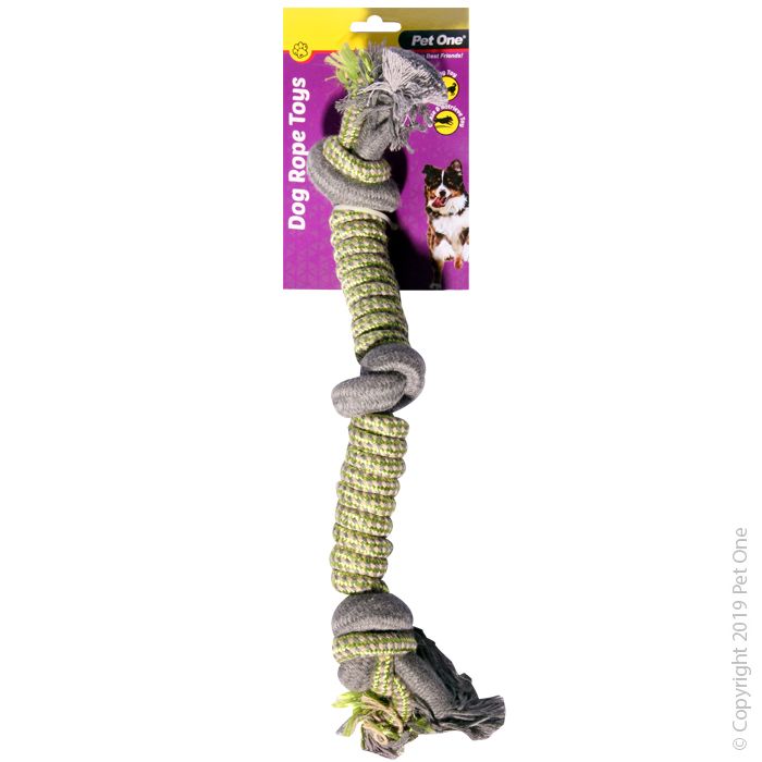 Pet One Rope Spiral with Knots | Raymonds Warehouse