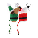 Kazoo Christmas Jingle Mice Cat Toy