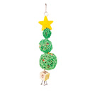 Kazoo Christmas Wicker Balls with Star & Bell