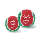 Kazoo Christmas Santa Paws Ball Dog Toy