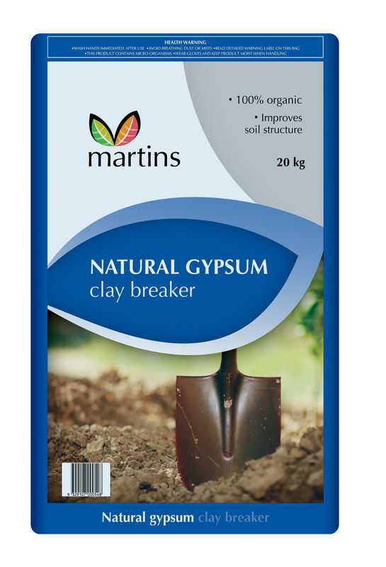 Martins Natural Gypsum 20kg - Raymonds Warehouse