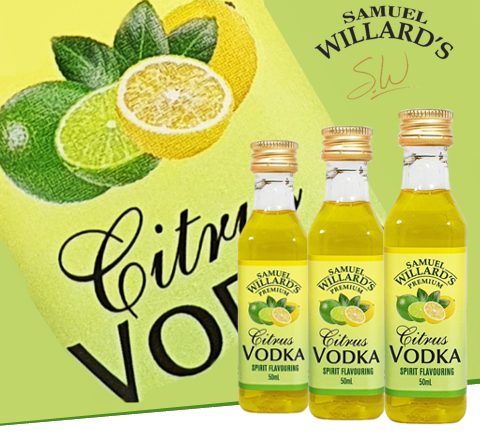 Samuel Willard's Premium Citrus Vodka Spirit Essence 50ml