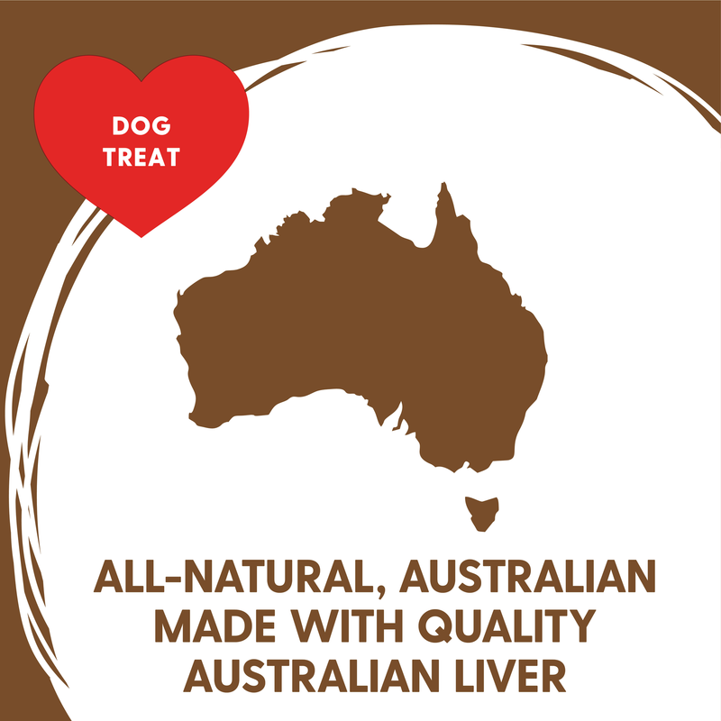Love'em Beef Liver Brownie Dog Treats