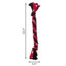KONG Signature Rope Dual Knot Dog Toy 22"
