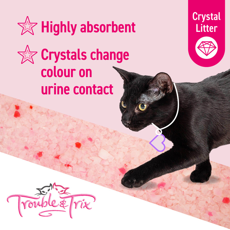 Trouble & Trix Crystal Lavender Scent Cat Litter