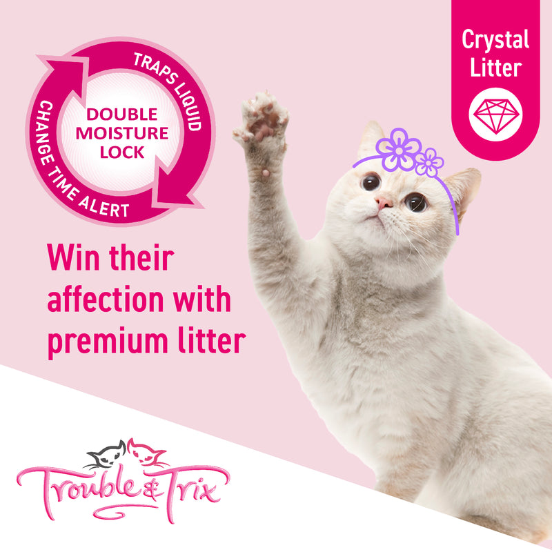 Trouble & Trix Crystal Lavender Scent Cat Litter
