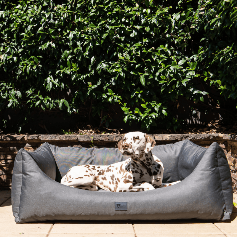 Superior High Side Hideout Jungle Grey Ortho Dog Bed