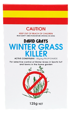 David Grays Winter Grass Killer 125g - Raymonds Warehouse