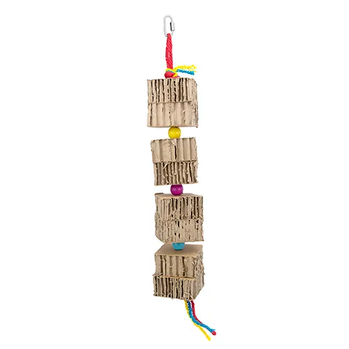 Bainbridge Shredz Cardboard Tower Destructive Bird Toy
