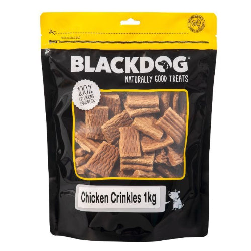Blackdog Chicken Crinkle Dog Treats