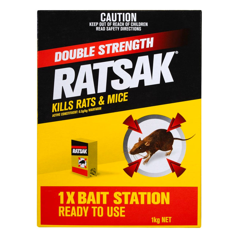 RATSAK Double Strength Bait Station