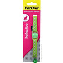 Pet One Reflective Nylon Snow Cat Collar