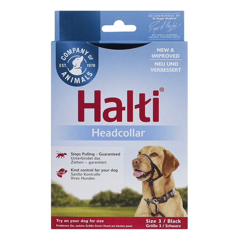 Halti Dog Headcollar Black