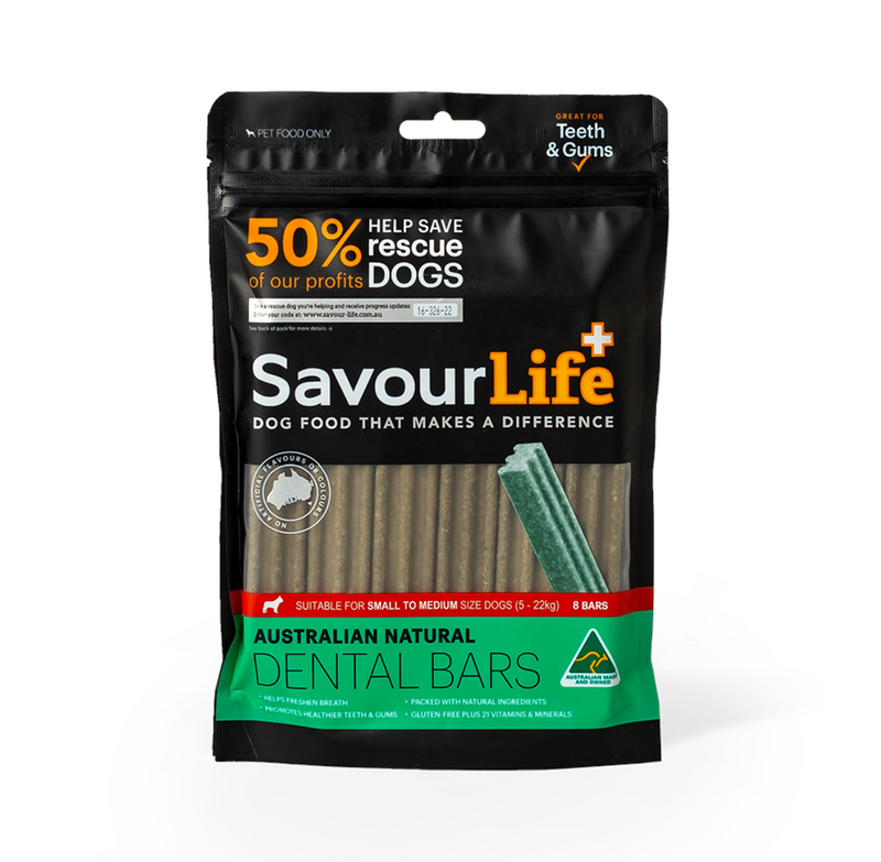 Savourlife Australian Natural Dental Bar Dog Treats