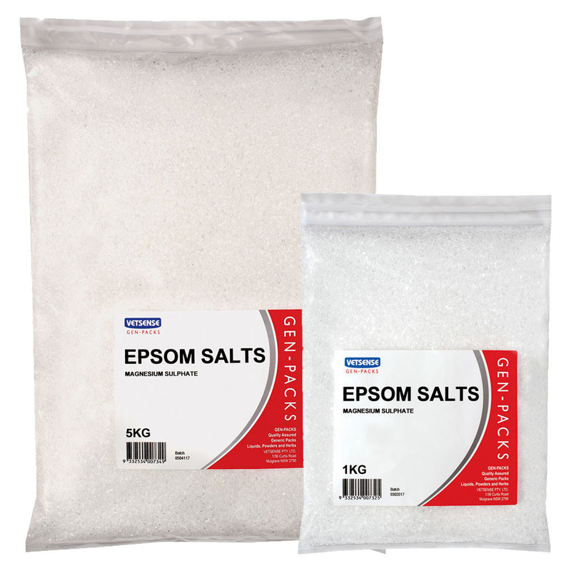 Vetsense Epsom Salts - Raymonds Warehouse