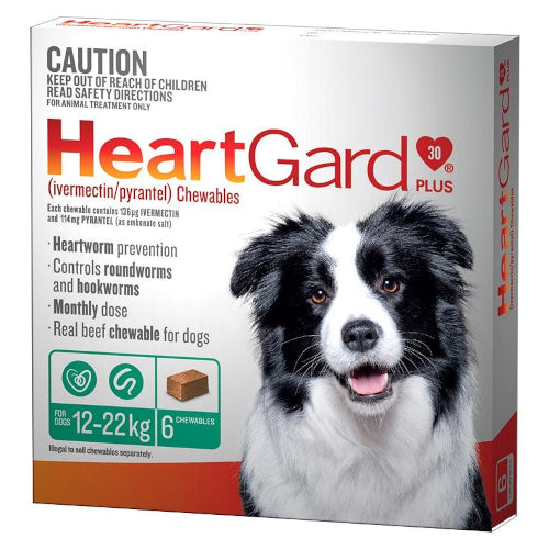 Heartgard Plus for Medium Dogs (12 - 22kg)