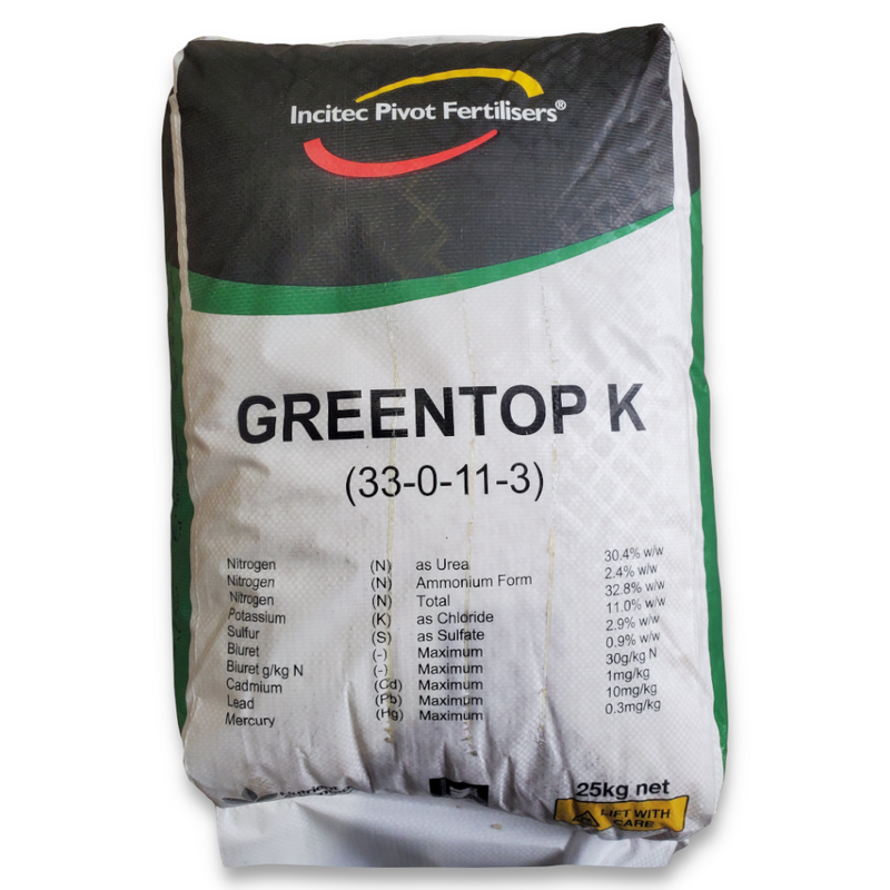 Incitec Greentop K Fertiliser 25kg