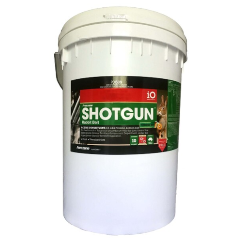 iO Shotgun Oatbait Pindone Rabbit Bait