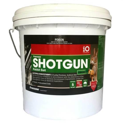 iO Shotgun Oatbait Pindone Rabbit Bait