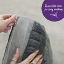 Kazoo Cloud Comfort Dog Bed Dark Grey