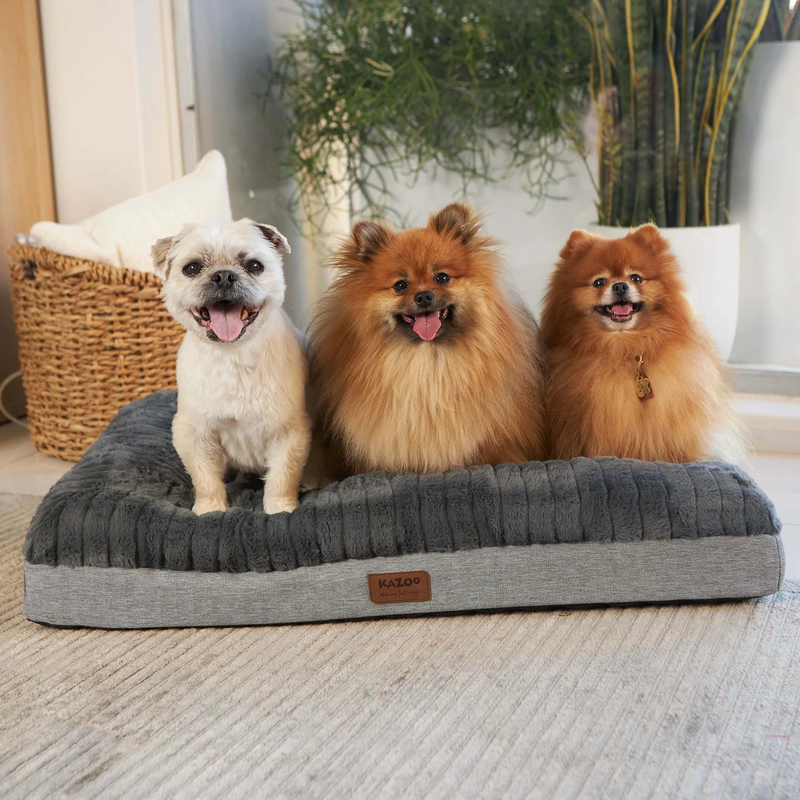 Kazoo Cloud Comfort Dog Bed Dark Grey