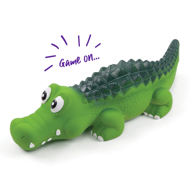 Kazoo Cool Crocodile Dog Toy