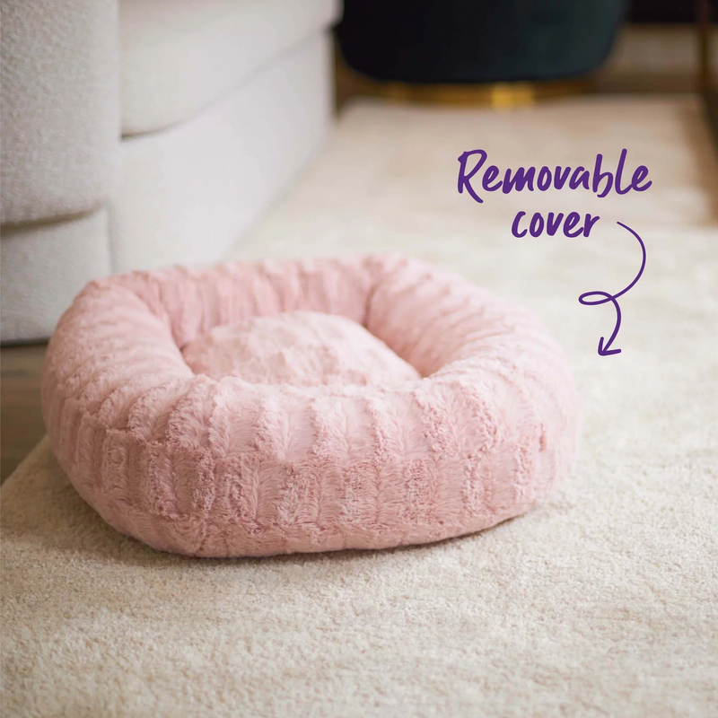 Kazoo Loop Pet Bed Blush