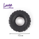 Kazoo Toothy Tyre Dog Toy