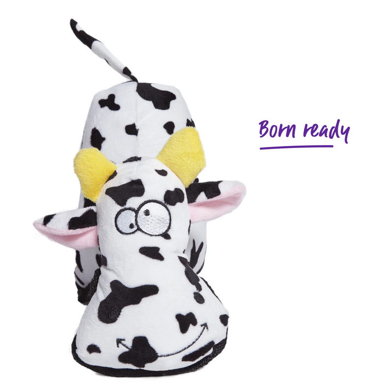 Kazoo Furries Tough Cow Dog Toy