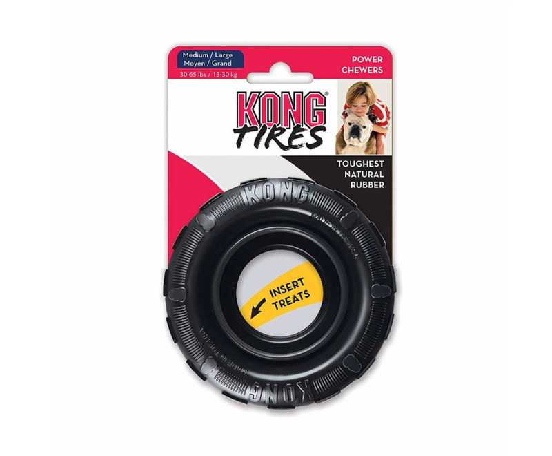 KONG Tires Power Chewers Dog Toy