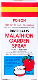 David Grays Malathion Garden Spray 200ml - Raymonds Warehouse