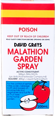 David Grays Malathion Garden Spray 200ml - Raymonds Warehouse