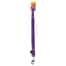Pet One Reflective Nylon Dog Lead Purple