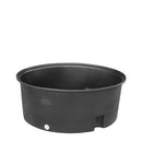 RapidPlas Round Feed Trough (Black) - Raymonds Warehouse