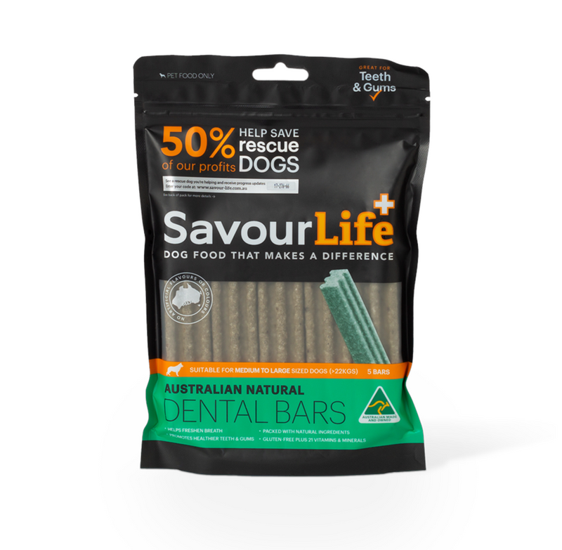 Savourlife Australian Natural Dental Bar Dog Treats