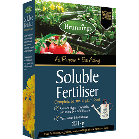 Brunnings Soluble Fertiliser - Raymonds Warehouse