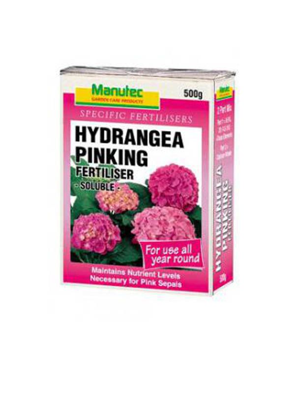 Manutec Hydrangea Pinking Fertiliser - Raymonds Warehouse