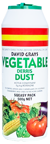 David Grays Vegetable Derris Dust 500g - Raymonds Warehouse