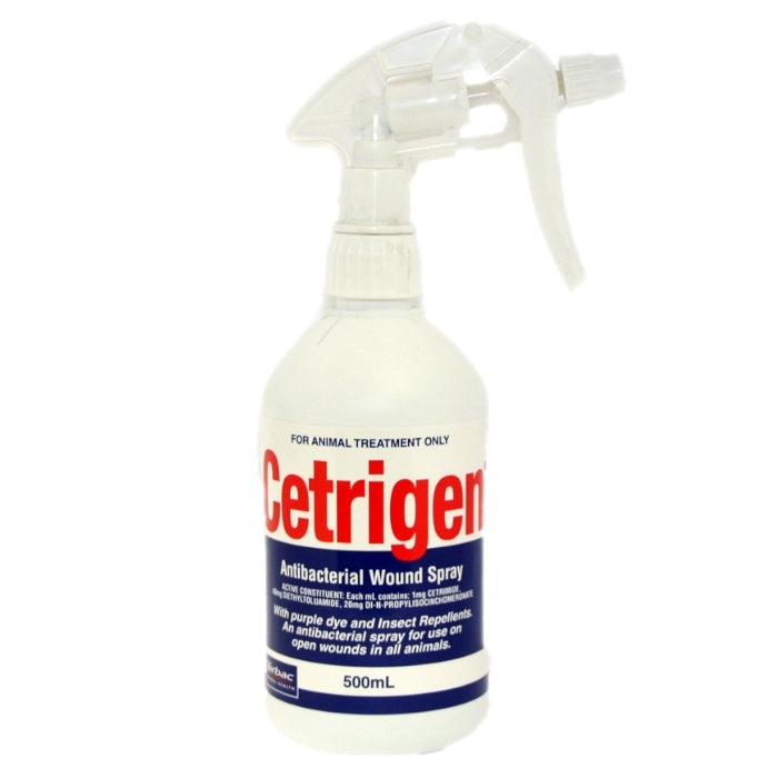 Virbac Cetrigen Antibacterial Wound Spray